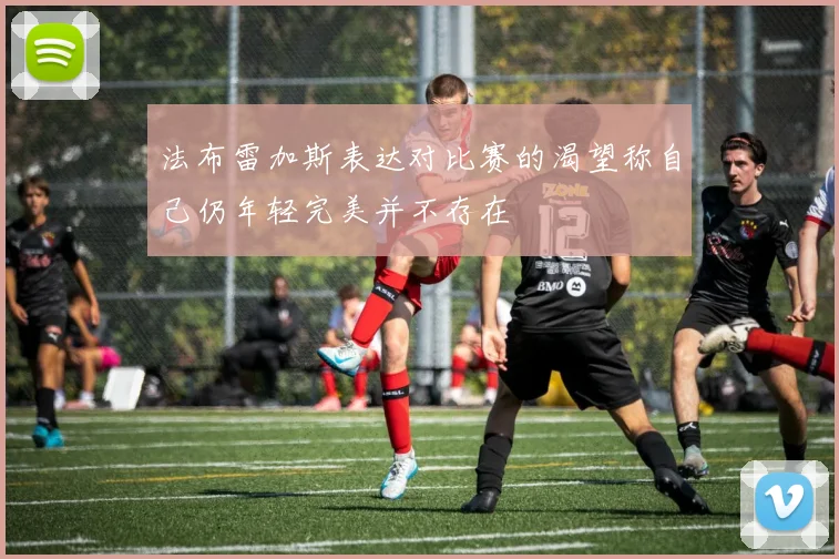 法布雷加斯表达对比赛的渴望称自己仍年轻完美并不存在